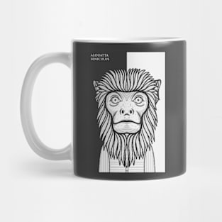 Red Howler Monkey Mug